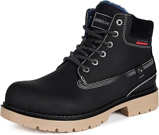 Gaatpot Unisex Boots Warm Lined Booties Water Repellent