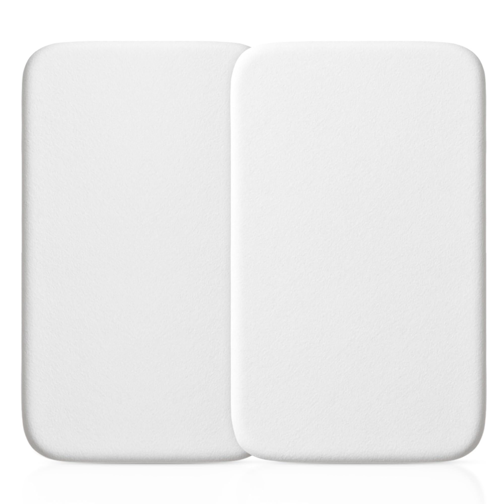 Sasma Home - Pack of 2-100% Jersey Cotton Crib Next2Me Fitted Sheets - Next2Me C