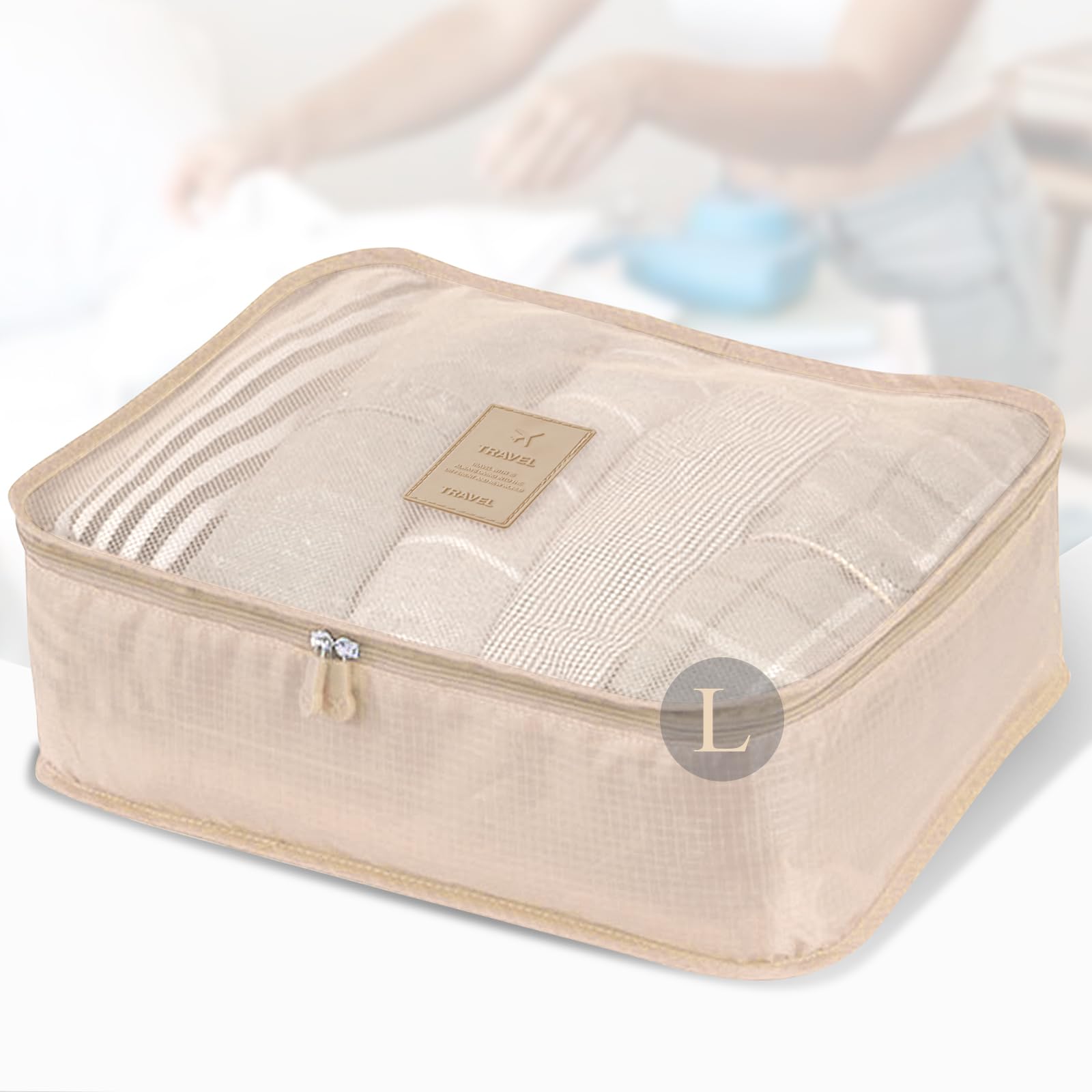 Mesh Travel Organizer Multifunctional Travel Bag Luggage Packaging Travel Organi