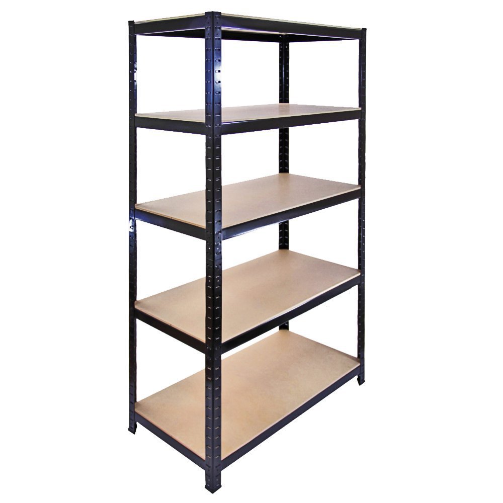 The Shopfitting Shop 5 Tier Boltless Garage Shelving Workshop Storage Racking Sh
