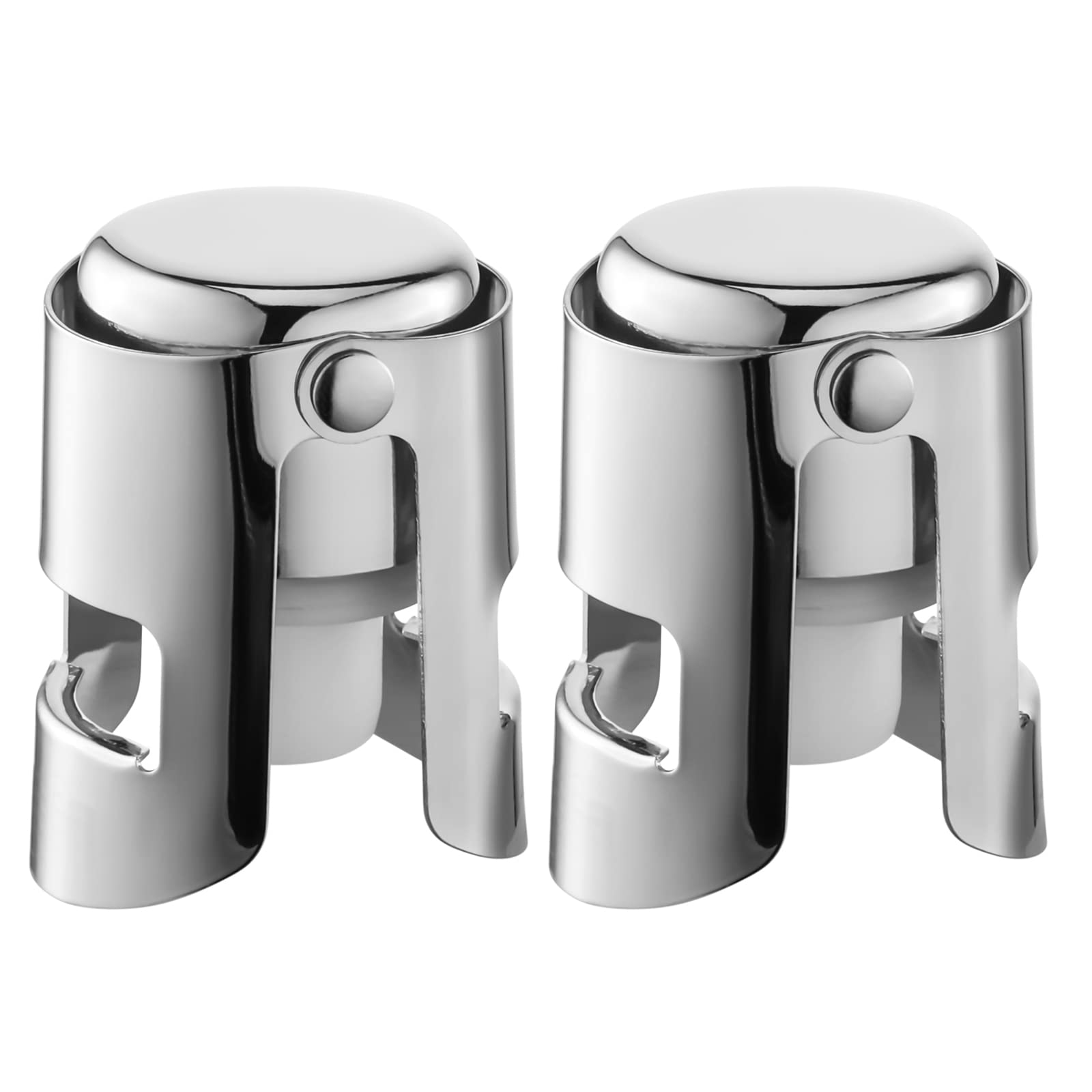 BETTFOR Champagne Stoppers with Stainless Steel Champagne Saver with Food Grade 