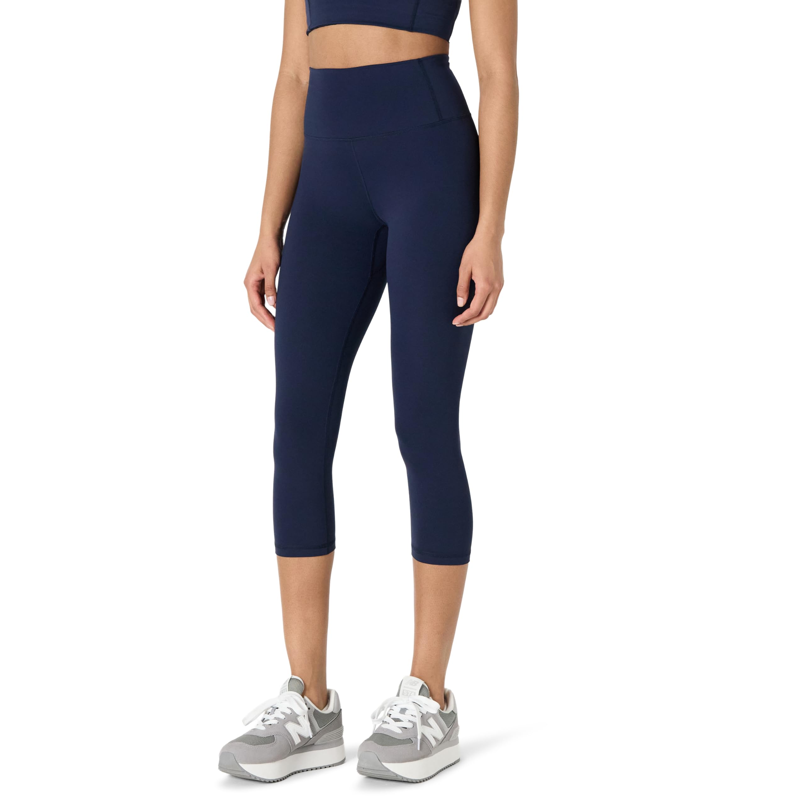 Amazon Essentials Womens Active FormFlex Buttery Soft High Waist 19" Inseam Capr