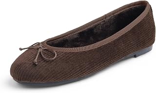 Feversole Women's Mary Jane Fashion,Elegant Women's Casual Shoes Ballerinas Soft Bottom Comfortable Walking Daily Mary Jane Fashion Shoes