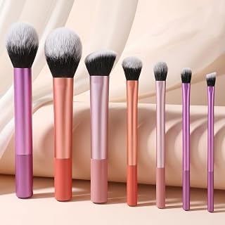 8pcs Professional Makeup Brush Set Blush Concealer Eyeshadow Eyeliner Makeup Brush Kit (Colorful)