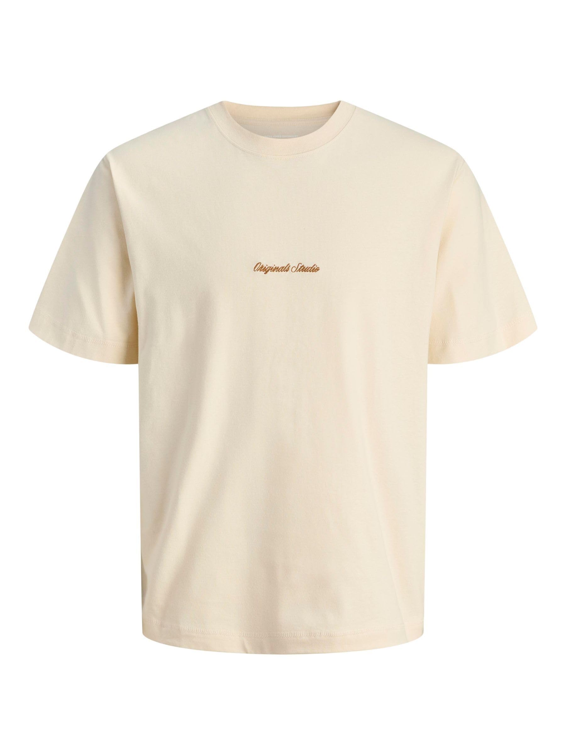JACK & JONES JORNORREBRO EMB TEE SS Crew Neck