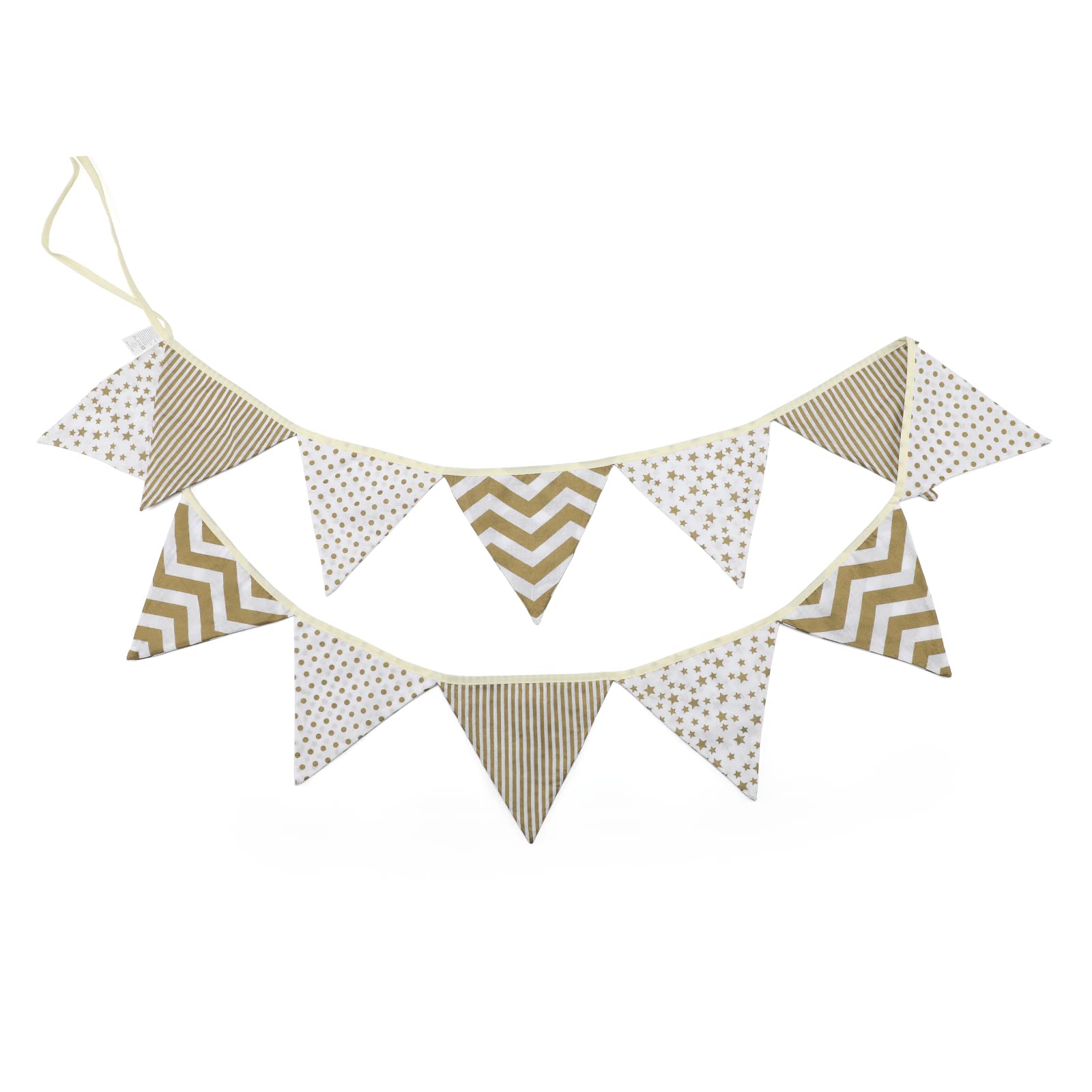 G2PLUS 3.3M Banner Bunting Triangle Flag Garland Flags Pennant Banner for Outdoo