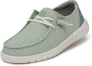 Hey Dude Wally Braided Mens Loafer Shoes in Fossil