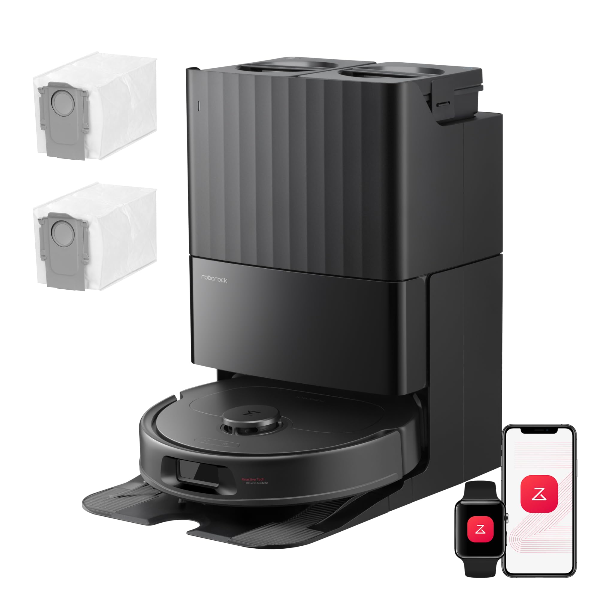 roborock Qrevo S Pro Set Robot Aspirateur Laveur, Anti-enchevêtrements