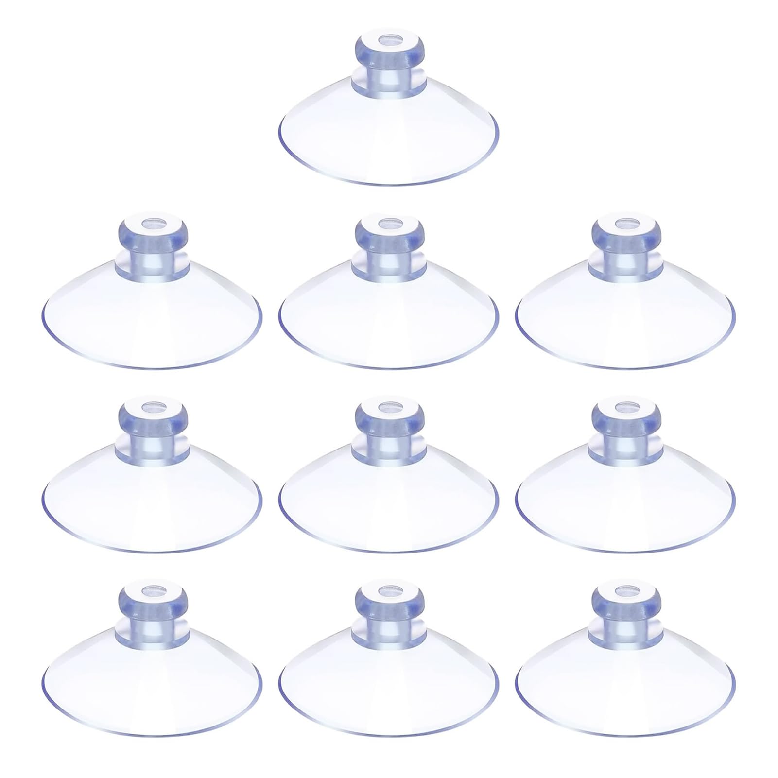 10 PCS Suction Cups, 30mm Suction Hooks, PVC Plastic Sucker, Sucker Hooks | Wind