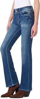 WallFlower Legacy Instastretch Luscious Curvy Bootcut Jeans - Jeans - Luscious Curvy Bootcut Jeans Mid Waist Insta Stretch Juniors (Standard and Plus) - Women
