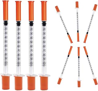 10 Pack 1ml Plastic Multiple Uses Distribution Measuring Tools,Individually Sealed Packaging,Lab Accessories(10)