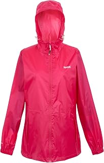 Regatta Pack-it Iii' Men's Lightweight Waterproof Breathable Padded Seams Hooded Jacket with Foldable Hood Jackets Waterproof Shell