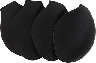 Kisangel Bulge Sponge Pouch Pad 4 Pack Protective Underwear Cup Pads for Sports Swimming Shorts Jeans Swimsuits 5.70 X 4.52 X 1.18 in