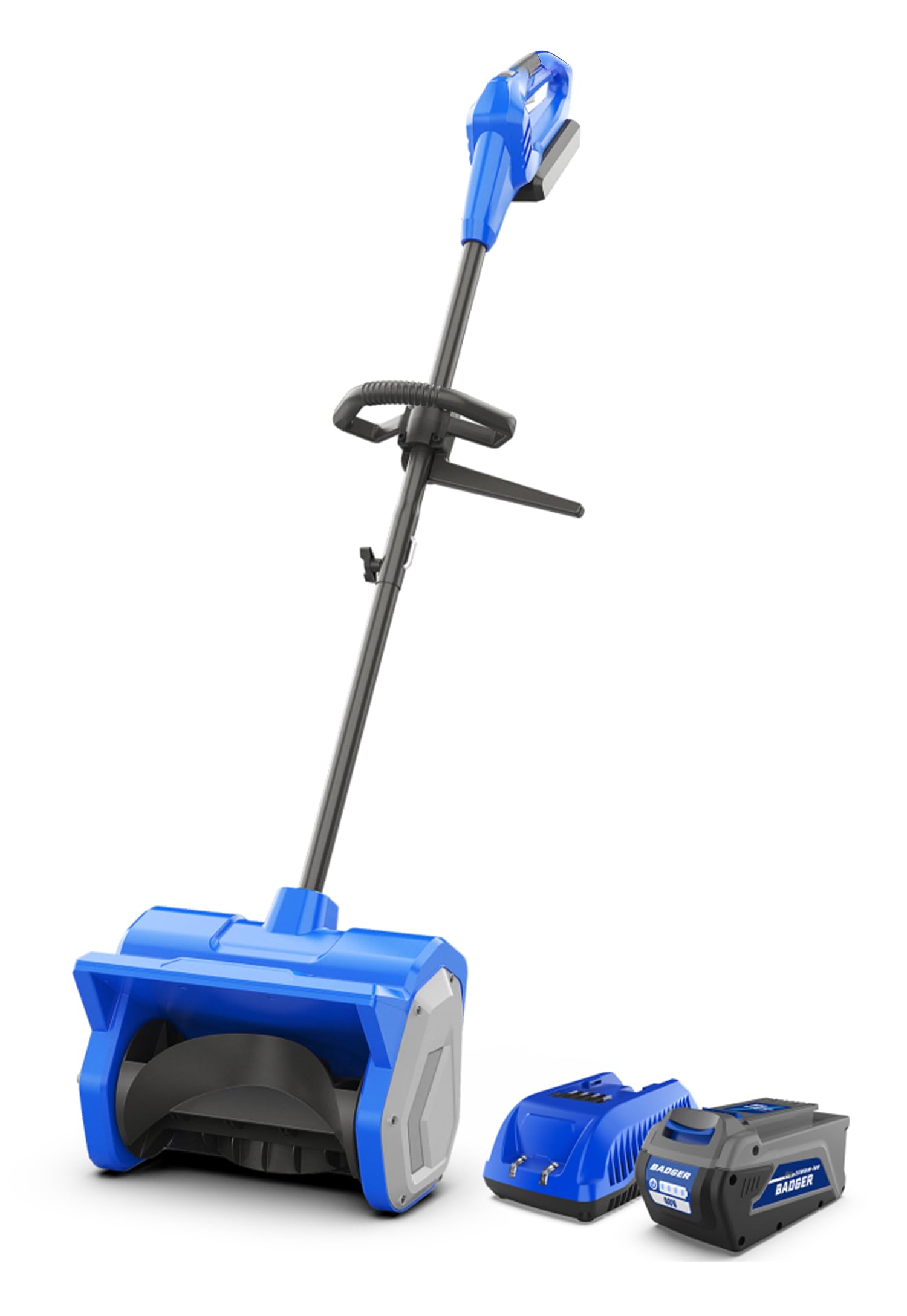 Wild Badger Power 40V Cordless Electric Snow Shovel, 12-Inch Brushless | 12-in c
