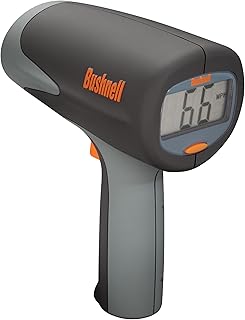 Bushnell Velocity Speed Gun | Accurate Handheld Radar for Sports, Racing, and Traffic Monitoring, Measures Up to 200 MPH, Clear LCD Display