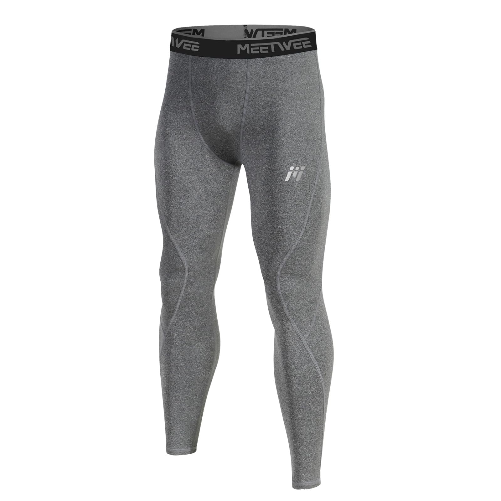 MEETWEE Men's Thermal Underwear Long Johns, Warm Compression Tights Base Layer B