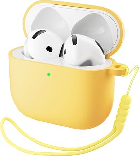 ORNARTO for AirPods 5 Case, for AirPods 4 Case, Liquid Silicone