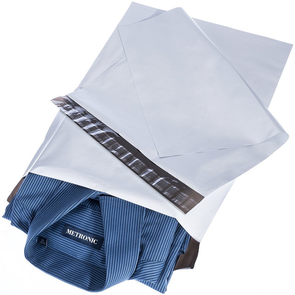 Metronic Poly Mailers 12x15.5 100 Pcs Medium Size Shipping Bags for Clothes | Wa