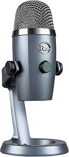 Blue Yeti Nano Premium USB Microphone - Shadow Grey (Renewed)