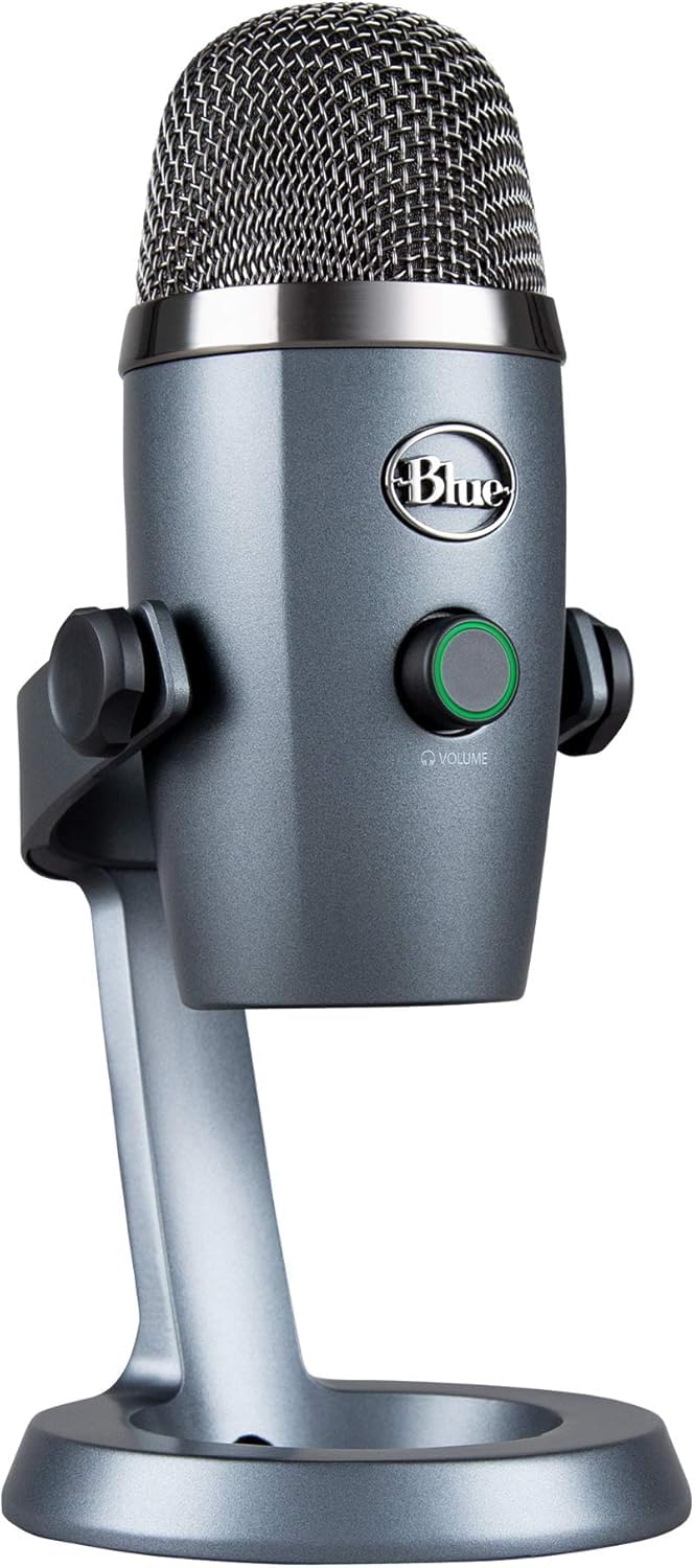 Blue Yeti Nano Premium USB Microphone - Shadow Grey (Renewed)