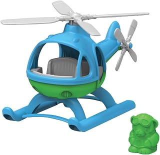 Green Toys Helicopter, Blue/Green