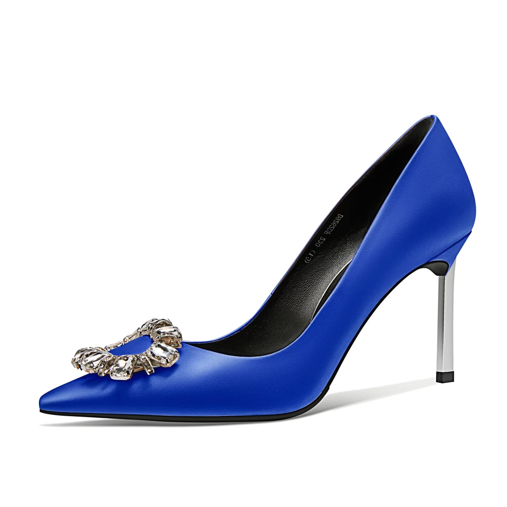 Castamere Women's High Heel Pointed Toe Stiletto High Heel Pumps Slip-on Diamond