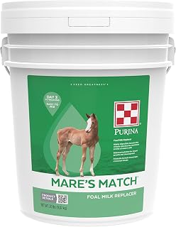 Purina | Mare's Match | Foal Milk Replacer for Horses | 20 Pound (20 LB) Pail