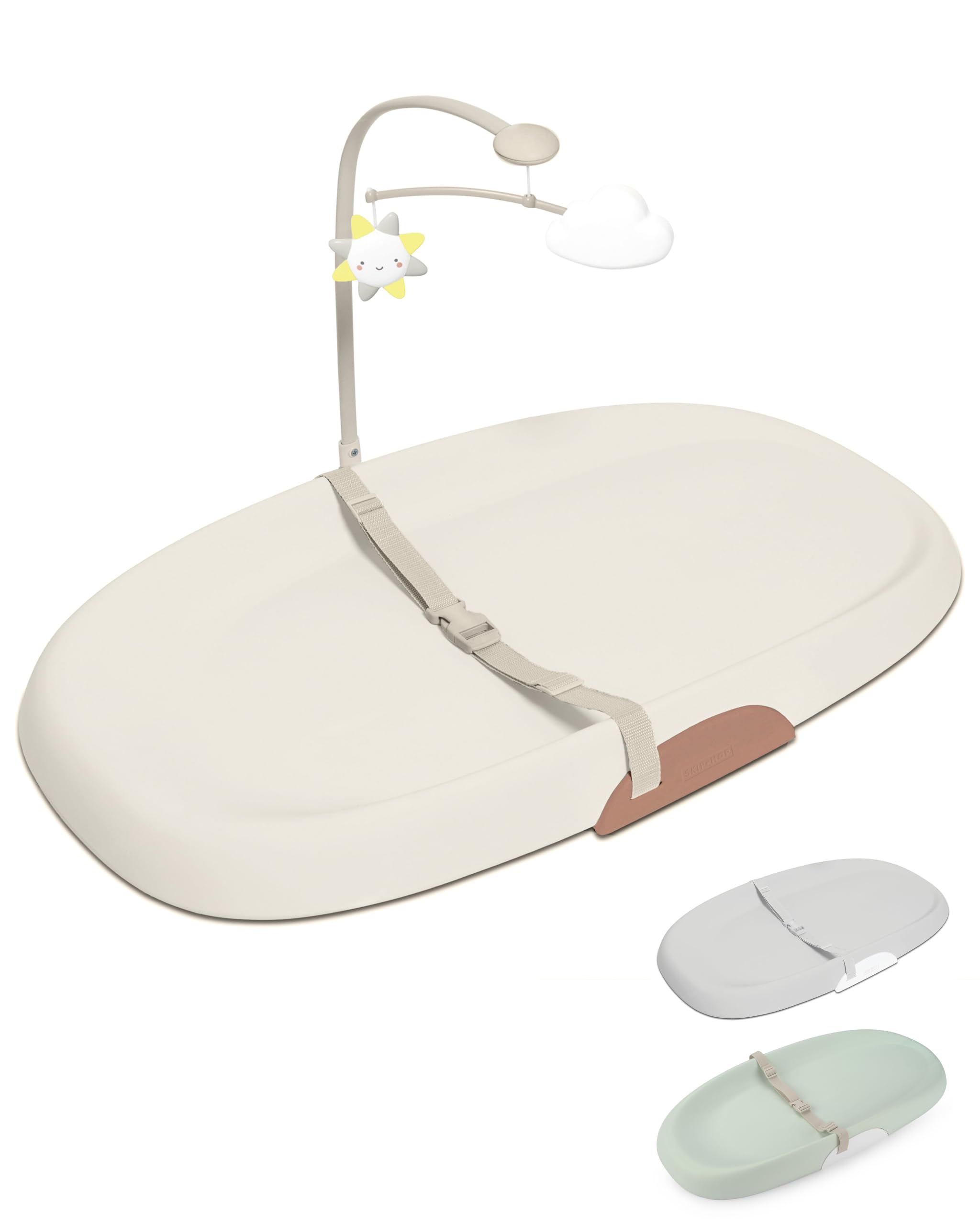 Skip Hop Baby Changing Pad Nursery Style Wipe-Clean Contoured with Cushioned Foa