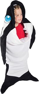 Fin Fun Wearable Hooded Blanket for Kids - Kids Wearable Blanket Hoodie - For Boys & Girls