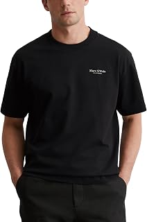 Marc OPolo Men's T-Shirt with Statement Relaxed Fit Print
