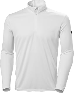 Helly Hansen Mens Long Sleeve T-Shirt Hh Tech 1/2 Zip