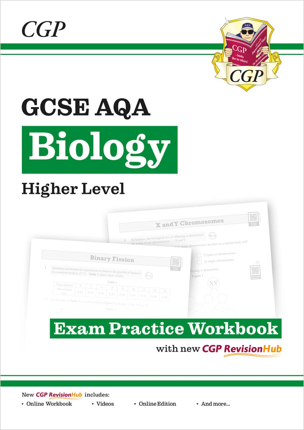 New GCSE Biology AQA Higher Exam Practice Workbook with CGP RevisionHub (CGP AQA