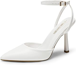DREAM PAIRS Closed Toe High Heels