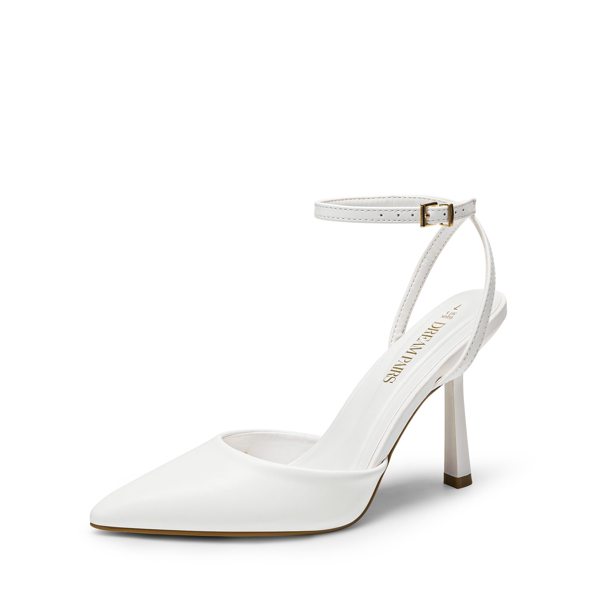 DREAM PAIRS Closed Toe High Heels