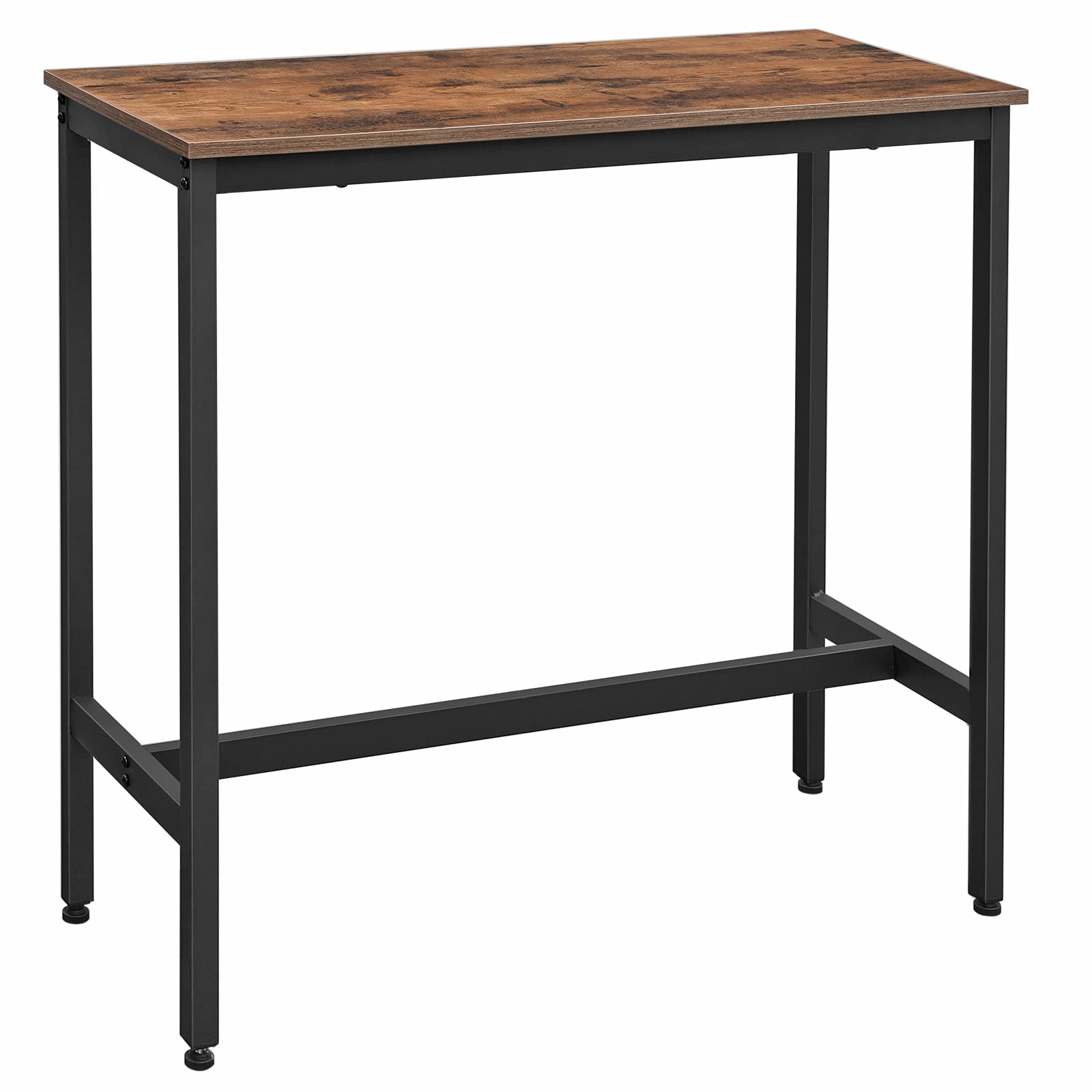 VASAGLE Bar Table, Narrow Long Bar Table, Kitchen Dining Table, High Pub Table, 