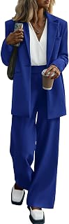 KIRUNDO Women Suits 2 Piece Set Business Dressy Pantsuit