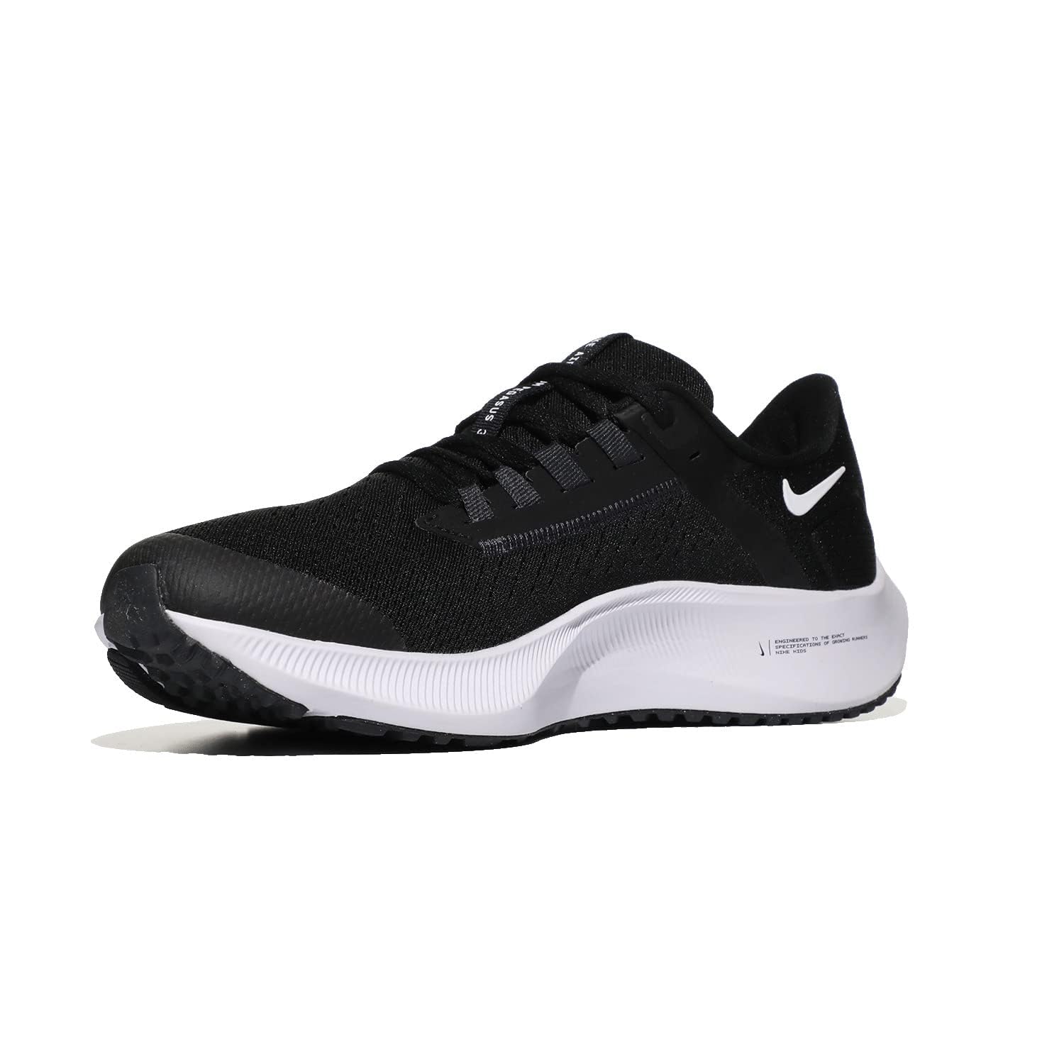 Nike Air Zoom Pegasus 38 GS CZ4178-002, Boy,Unisex Running Shoes, Black, 38 EU