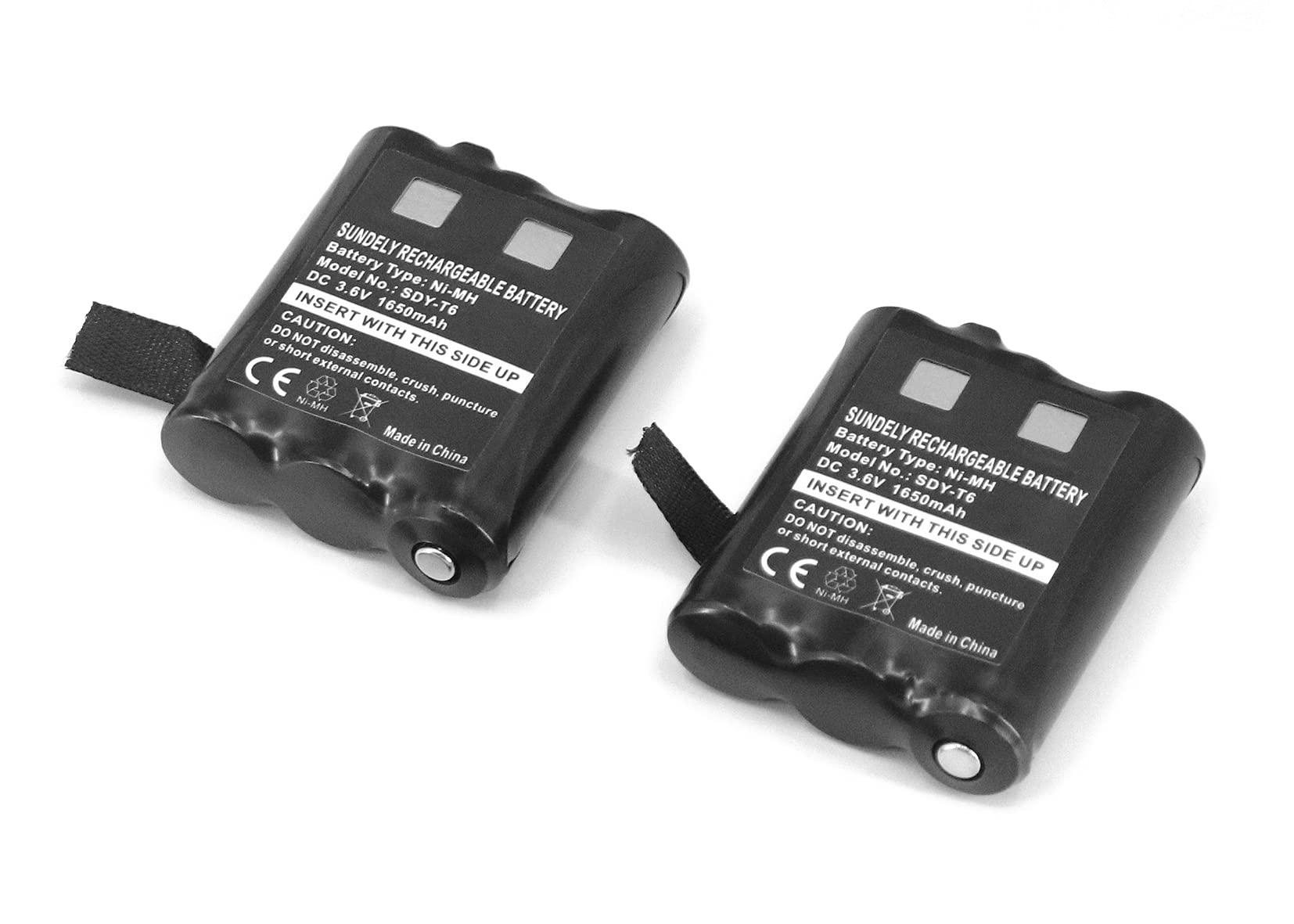 2X Battery Fit for Motorola Radio TLKR T92 H2O PMR446 T82 Extreme T62 | PMNN4477