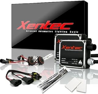 Xentec 9006 (HB4) 6000K HID Xenon Bulb Bundle with 35W Standard Digital Ballast (Ultra White)