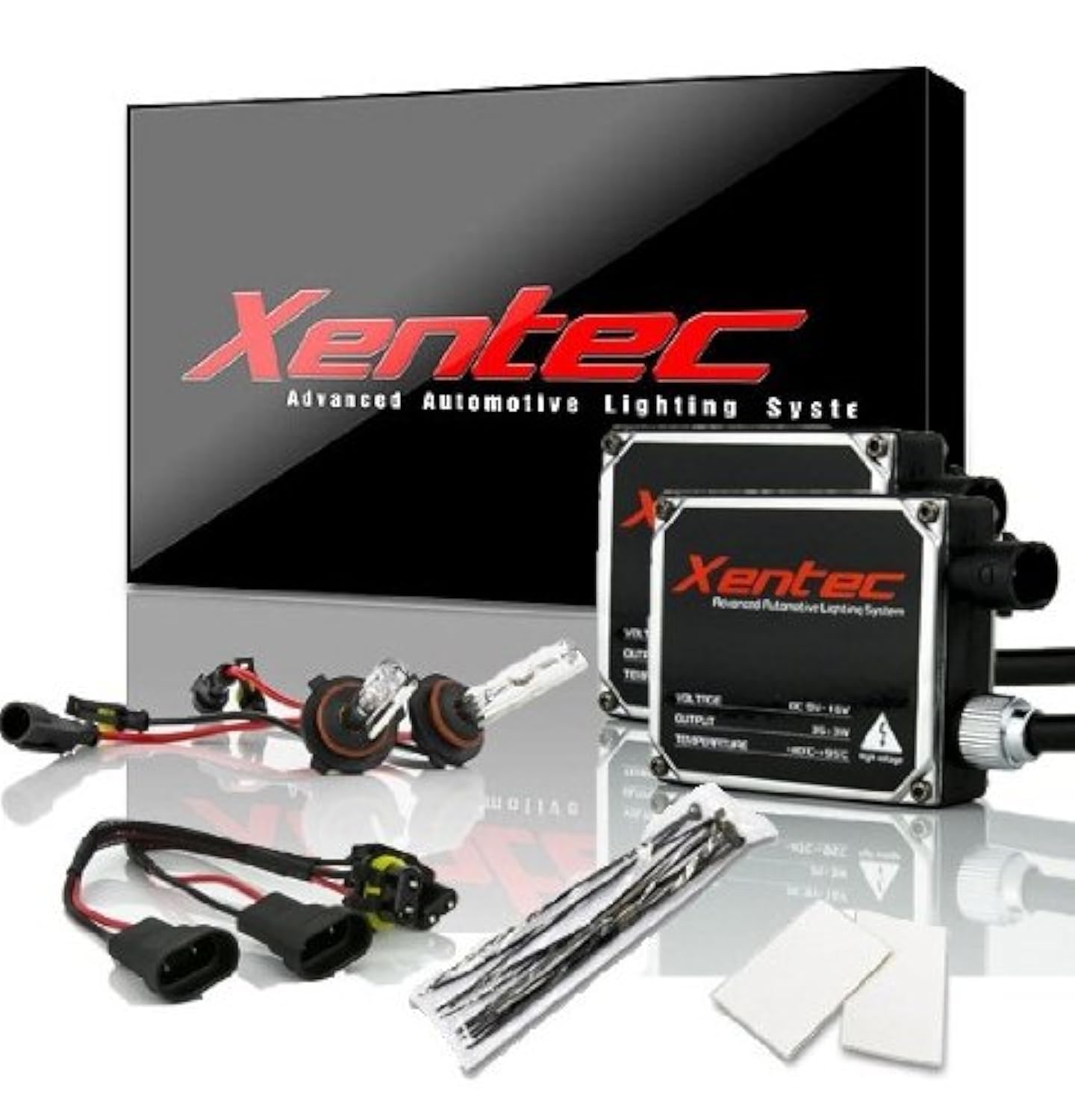 Xentec 9006 (HB4) 6000K HID Xenon Bulb Bundle with 35W Standard Digital Ballast 