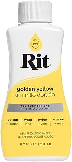 Nakoma Rit Liquid Dye,Golden Yellow, 14.22 x 6.35 x 5.08 cm, 236 ml