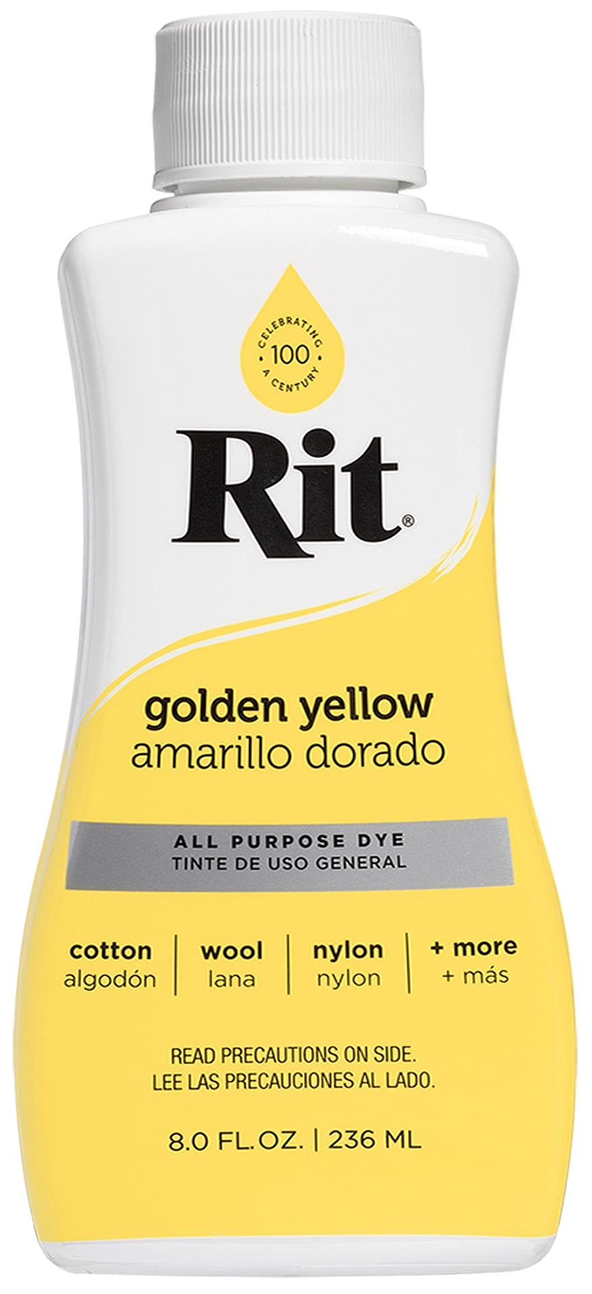 Nakoma Rit Liquid Dye,Golden Yellow, 14.22 x 6.35 x 5.08 cm, 236 ml