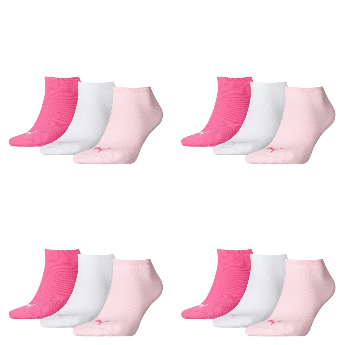 Puma Men's Quarters 12 Pack Sports Socks