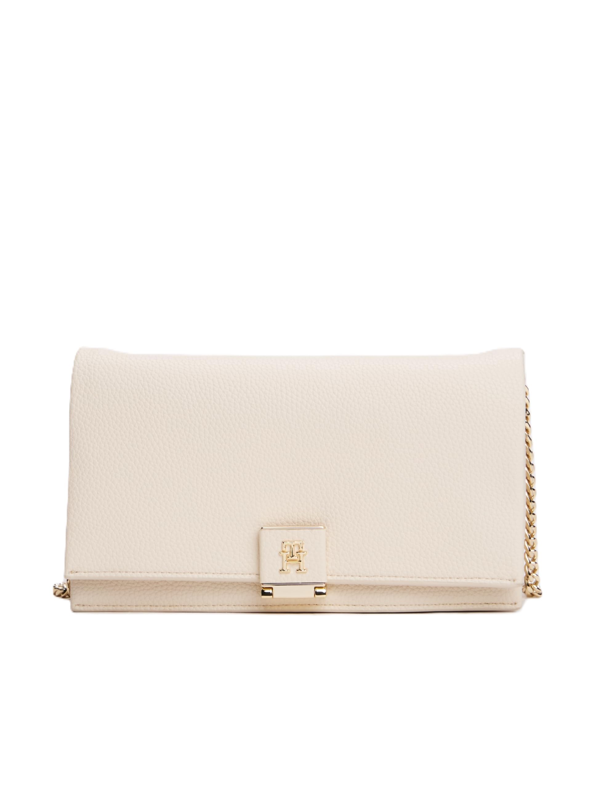 Tommy Hilfiger Women's Chain Flap Bag with Removable Crossbody Strap