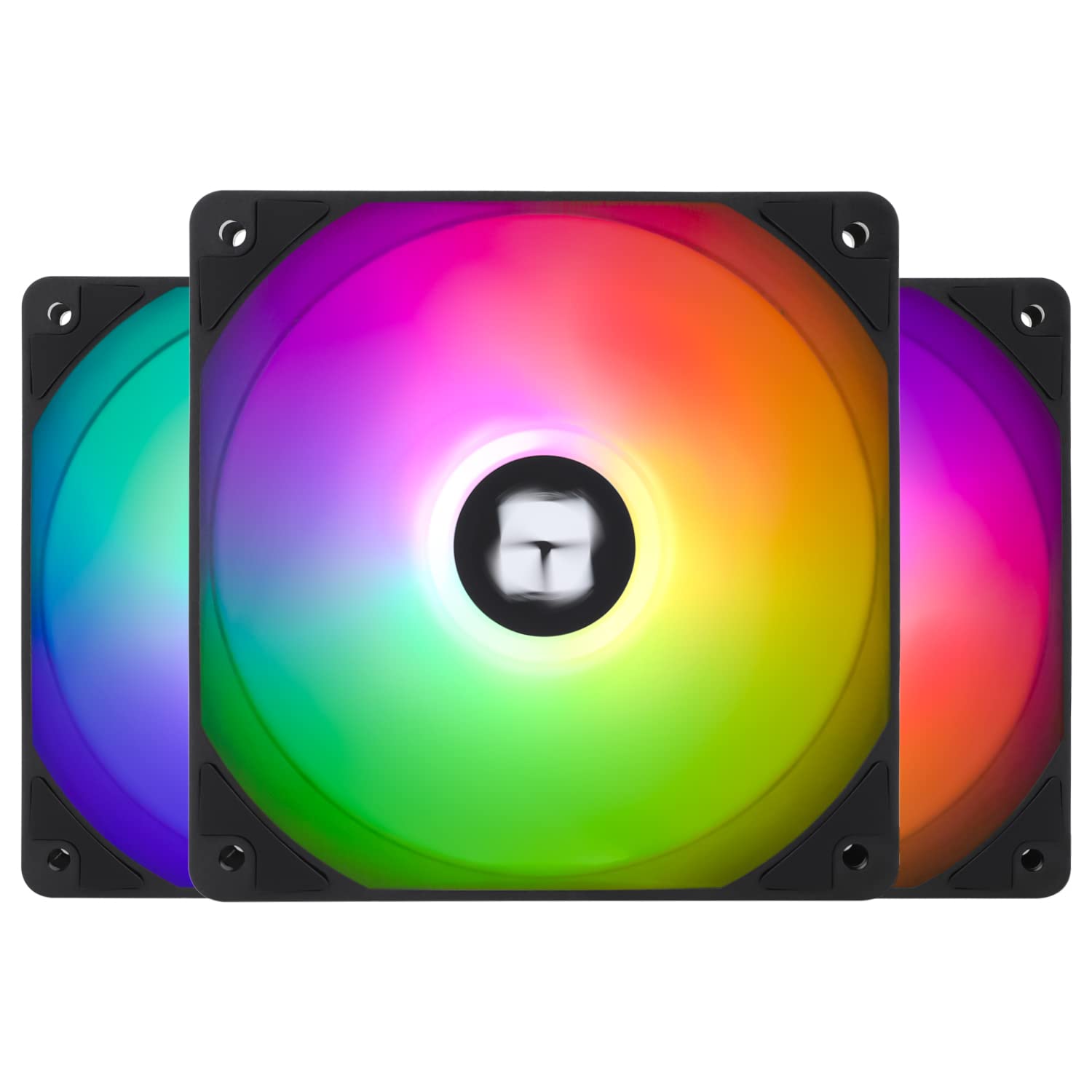 Thermalright TL-C12C-S X3 CPU Fan 120mm ARGB Case Cooler Fan, 4pin PWM Silent Co