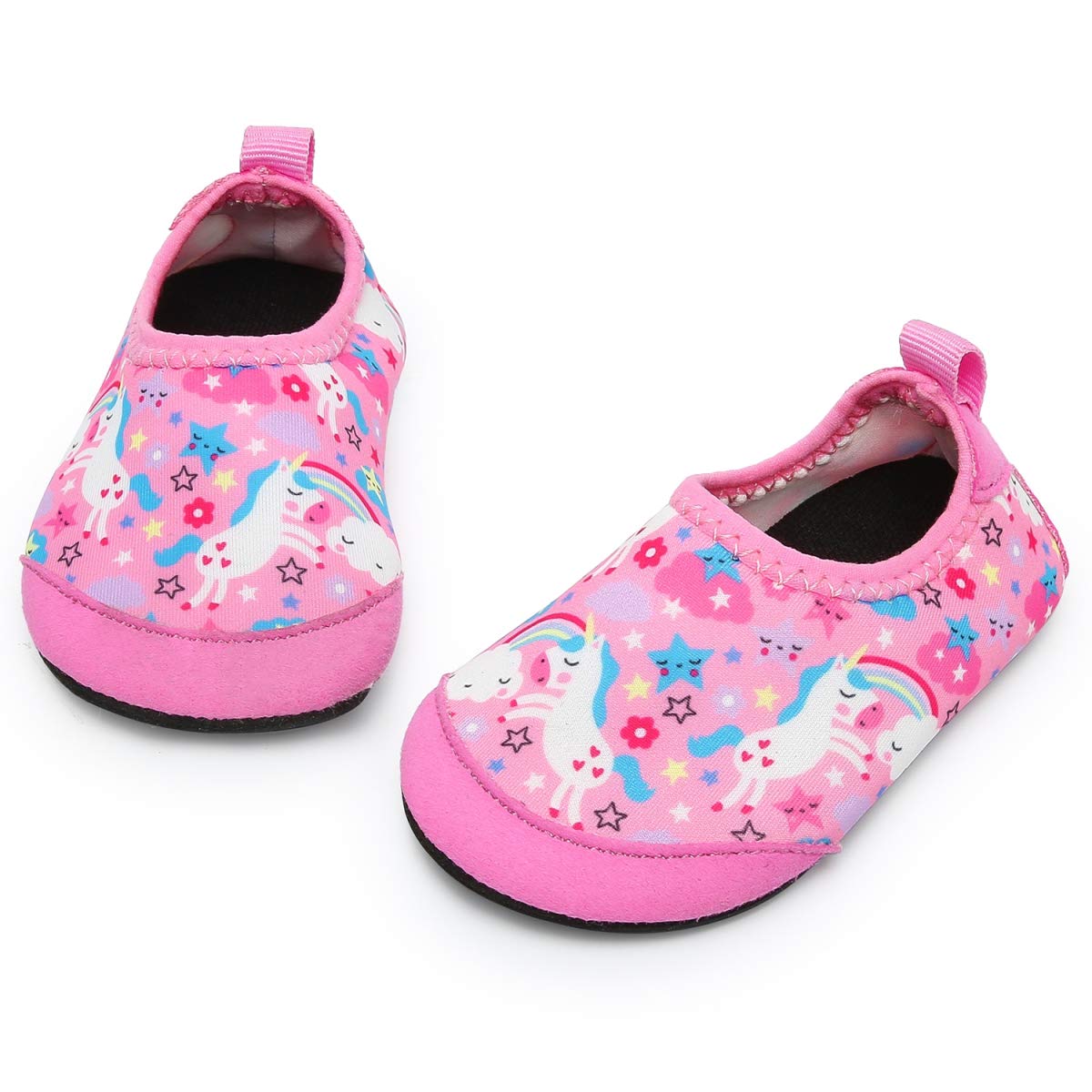 Baby Boys and Girls Swim Water Shoes Barefoot Aqua Socks Non-Slip for Beach Pool
