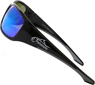 Fishoholic Polarized Bi-Focal Fishing Sunglasses - with 1.5x, 2.0x or 2.5x