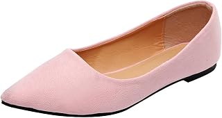 Damen Spitze Ballerinas Leicht Flatche Pumps