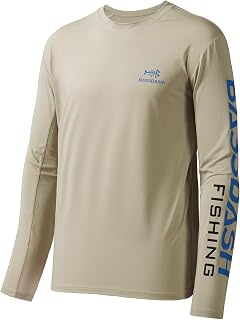 Bassdash Fishing T-Shirts for Men UV Sun Protection UPF 50+ Long Sleeve T-Shirt