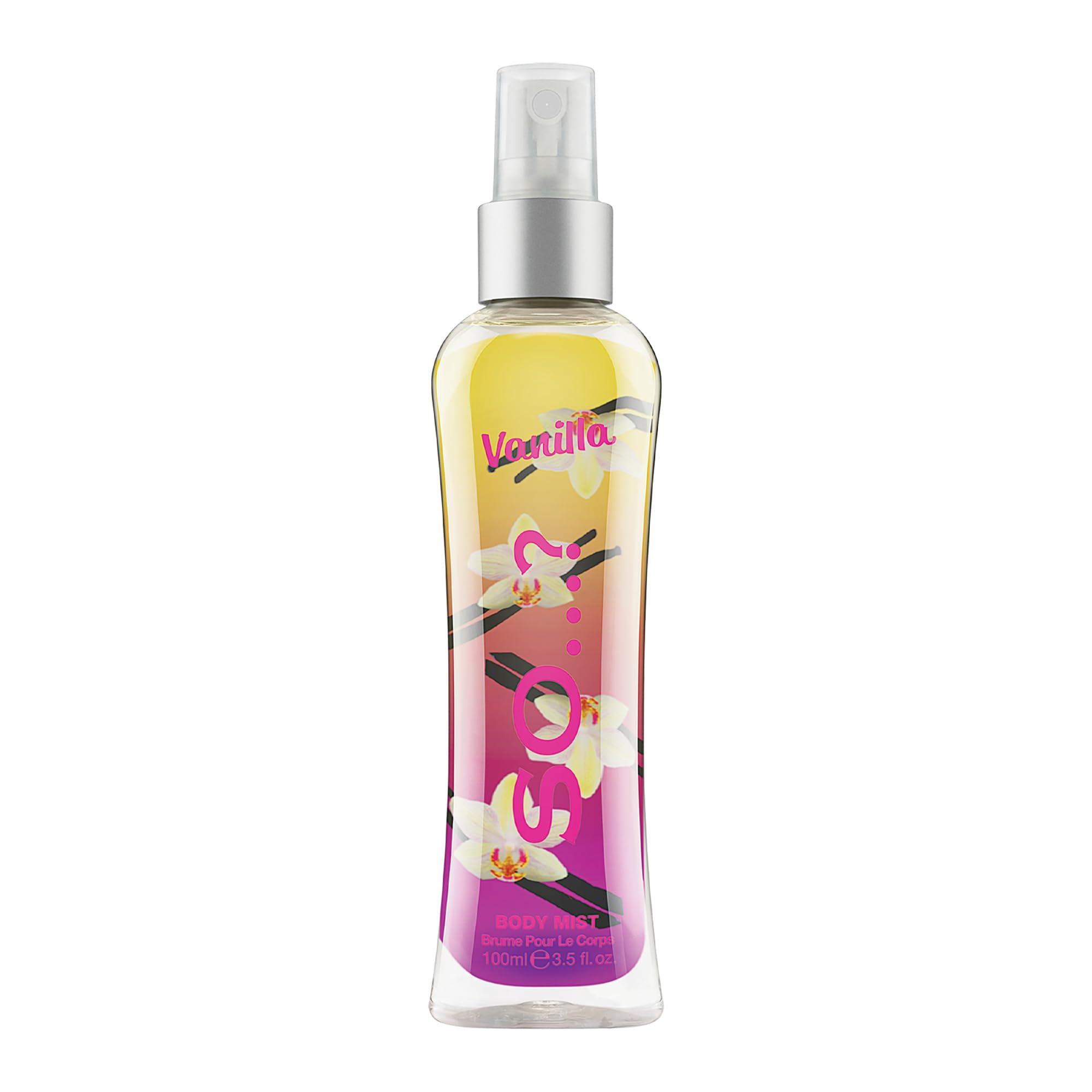 Body Mist By So…? Womens Vanilla Body Mist Fragrance Spray, Travel Size, 100 ml,